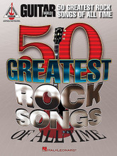 Guitar World's 50 Greatest Rock Songs of All Time by Various. For Guitar. Guitar Recorded Version. Softcover. Guitar tablature. 512 pages. Published by Hal Leonard.

The name says it all: the 50 best as decided by the experts at Guitar World magazine transcribed note-for-note. Includes: All Along the Watchtower • All Day and All of the Night • All Right Now • Barracuda • Bohemian Rhapsody • Carry on Wayward Son • Crazy Train • Detroit Rock City • Enter Sandman • Free Bird • Highway to Hell • Hotel California • Iron Man • Layla • Misirlou • Pride and Joy • School's Out • Smells like Teen Spirit • Smoke on the Water • Sweet Child O' Mine • Tush • Welcome to the Jungle • You Really Got Me • and more.