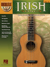 Irish Songs. (Ukulele Play-Along Volume 18). By Various. For Ukulele. Ukulele Play-Along. Softcover with CD. Published by Hal Leonard.

The Ukulele Play-Along series will help you play your favorite songs quickly and easily, with incredible backing tracks to help you sound like a bona fide pro! Just follow the written music, listen to the CD to hear how the ukulele should sound, and then play along with the separate backing tracks. The melody and lyrics are included in the book in case you want to sing, or to simply help you follow along. The CD is playable on any CD player, and also enhanced so Mac & PC users can adjust the recording to any tempo without changing the pitch! Each Ukulele Play-Along pack features eight cream-of-the-crop, quintessential songs.

Songs include: Danny Boy • The Foggy Dew • The Irish Rover • MacNamara's Band • Molly Malone (Cockles & Mussels) • Sweet Rosie O'Grady • Too-Ra-Loo-Ra-Loo-Ral (That's an Irish Lullaby) • When Irish Eyes Are Smiling.