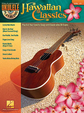 Hawaiian Classics. (Ukulele Play-Along Volume 21). By Various. For Ukulele. Ukulele Play-Along. Softcover with CD. 24 pages. Published by Hal Leonard.

The Ukulele Play-Along series will help you play your favorite songs quickly and easily, with incredible backing tracks to help you sound like a bona fide pro! Just follow the written music, listen to the CD to hear how the ukulele should sound, and then play along with the separate backing tracks. The melody and lyrics are included in the book in case you want to sing, or to simply help you follow along. The CD is playable on any CD player, and also enhanced so Mac & PC users can adjust the recording to any tempo without changing the pitch! This volume includes: Lovely Hula Hands • Now Is the Hour (Maori Farewell Song) • One Paddle, Two Paddle • Pagan Love Song • Pearly Shells (Pupu O Ewa) • Song of the Islands • Sweet Leilani • Yaaka Hulaa Hickey Dula.