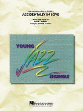 Accidentally in Love (from SHREK 2). By Counting Crows. By Adam F. Duritz. Arranged by Paul Murtha. For Jazz Ensemble (Score & Parts). Young Jazz (Jazz Ensemble). Grade 3. Score and parts. Published by Hal Leonard.

This recent pop hit from the Counting Crows was featured in the movie Shrek 2. With an energetic rock style and tuneful melody, this one works great for jazz ensemble.

Instrumentation:

1 - ALTO SAX 1 2 pages

1 - ALTO SAX 2 2 pages

1 - TENOR SAX 1 2 pages

1 - TENOR SAX 2 2 pages

1 - BARITONE SAX 2 pages

1 - TRUMPET 1 2 pages

1 - TRUMPET 2 2 pages

1 - TRUMPET 3 2 pages

1 - TRUMPET 4 2 pages

1 - TROMBONE 1 2 pages

1 - TROMBONE 2 2 pages

1 - TROMBONE 3 2 pages

1 - TROMBONE 4 2 pages

1 - AUX PERCUSSION 1 page

1 - DRUMS 2 pages

1 - PIANO 4 pages

1 - GUITAR 2 pages

1 - BASS 2 pages

- FULL SCORE 12 pages