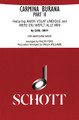 Carmina Burana Part II. (for Marching Band - Score and Parts). By Carl Orff (1895-1982). For Marching Band. Schott. Schott Freres (Schott Music) #STAP562. Published by Schott Freres (Schott Music).