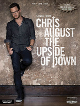 Chris August - The Upside of Down by Chris August. For Piano/Vocal/Guitar. Sacred Folio. Softcover. 96 pages. Word Music #080689553288. Published by Word Music.

This collection contains many poignant reminders that even through the highs and the lows of life, God is always faithful to his believers. It includes 9 songs from The Upside of Down and 3 bonus songs from his freshman album, No Far Away: 1989 • 7 x 70 • Amen • Battle • Center of It • I Believe • Restore • Starry Night • The Upside of Down • This Side of Heaven • Unashamed of You • Water into Wine.