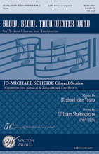 Blow, Blow, Thou Winter Wind by Michael John Trotta and William Shakespeare. For Choral, Tambourine (SATB DV A Cappella). Walton Choral. 20 pages. Walton Music #WJMS1128. Published by Walton Music.

The well-known Shakespeare poem in a dramatic setting, featuring an interesting treatment of the text. The tambourine adds a new color to the performance. For mature high school and college choirs. Duration: ca. 3:50.

Minimum order 6 copies.