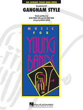 Gangnam Style by PSY. By Park Jae-sang and Yoo Gun-Hyung. Arranged by Michael Brown. For Concert Band (Score & Parts). Young Concert Band. Grade 3. Published by Hal Leonard.

Recorded by South Korean rapper Psy, this stylized smash hit has taken pop culture by storm with a viral video (over 500 million views!), TV appearances, parodies, and even flash mobs. Make room for dancing in the aisles!

Instrumentation:

- CONDUCTOR SCORE (FULL SCORE) 16 pages - PICCOLO 2 pages - FLUTE 2 pages - OBOE 2 pages - BASSOON 2 pages - BB CLARINET 1 2 pages - BB CLARINET 2 2 pages

- BB CLARINET 3 2 pages - EB ALTO CLARINET 2 pages - BB BASS CLARINET 2 pages - EB ALTO SAXOPHONE 1 2 pages - EB ALTO SAXOPHONE 2 2 pages - BB TENOR SAXOPHONE 2 pages

- EB BARITONE SAXOPHONE 2 pages - BB TRUMPET 1 1 page - BB TRUMPET 2 1 page - BB TRUMPET 3 1 page - F HORN 1 1 page - F HORN 2 1 page - STRING/ELECTRIC BASS 2 pages

- TROMBONE 1 2 pages - TROMBONE 2 2 pages - BARITONE B.C. 2 pages - BARITONE T.C. 2 pages - TUBA 2 pages - PERCUSSION 1 2 pages - PERCUSSION 2 1 page - TIMPANI 1 page

- MALLET PERCUSSION 1 page