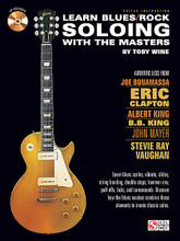 Learn Blues/Rock Soloing with the Masters. For Guitar. Guitar Educational. Softcover with CD. Guitar tablature. 88 pages. Published by Cherry Lane Music.

You can become a better player by studying the authentic licks of Albert King, B.B. King, Eric Clapton, Stevie Ray Vaughan, John Mayer, and Joe Bonamassa. This book/CD pack puts you on the path to learning licks, tricks and techniques, working your way towards the ultimate goal of building stronger solos regardless of your current skill level. With examples from a dozen classic recordings, including: Hide Away • Laundromat Blues • Lucille • Pride and Joy • Texas Flood • and more, this is blues soloing straight from the horse's mouth! The CD is playable on any CD player and also enhanced so Mac & PC users can adjust the tempo without changing the pitch.