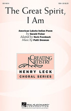 The Great Spirit, I Am by Patti Drennan. For Choral (SSA). Henry Leck Creating Artistry. 16 pages. Published by Hal Leonard.

Flute, wind chimes, rain stick, djembe and shaker contribute to the reflective mood of this musical setting of a Lakota poem. The modal melodies, vocal effects and rising and falling phrasing offer appropriate challenges to treble choirs from middle school and up.

Minimum order 6 copies.