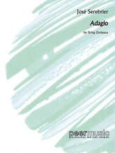 José Serebrier - Adagio. (String Orchestra). By José Serebrier. Score & Parts. Peermusic Classical. 32 pages. Published by Peermusic.

An orchestration of Serebrier's 1964 choral work Vocalise, Adagio paints a portrait of desolation, with the composer's characteristic Slavic dark touch, and elegiac and nostalgic mood.