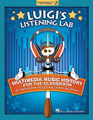 Luigi's Listening Lab. (Multimedia Music History for the Classroom). By Cristi Cary Miller. TEACHER BK & STUDENT ON CD ROM. Music Express Books. Published by Hal Leonard.

MAESTRO LUIGI! I'm back! What? We're going to the Lab? But this is Music Class, not Science Class! Oh, I get it - Listening Lab! Come on, all you listening ears out there! Join Maestro Luigi and his trusted baton for a multimedia study of some of the great masterworks by Haydn, Camille Saint-Saens, Henry Mancini, George Gershwin, John Williams and more! Luigi's Baton will entertain with recorded fun facts about the composers and their writings, and students will become actively engaged with full-color listening maps while listening to quality orchestral recordings. A DIGITAL STUDENT edition comes with the Teacher Edition, so you can project or print from your computer! This enclosed student CD-ROM features projectable full-color listening maps with embedded audio recordings and Luigi's story tracks, so you can listen and watch with a single click! There are also printable black/white stories and maps. The Teacher Edition offers easy-to-present lesson plans linked to the National Standards for all the material. Make sure to put this incredible interactive resource on your “must have” list! Orchestral Recordings include: Alexander's Ragtime Band, An American in Paris, The Aquarium (from Carnival of the Animals), Galop (from The Comedians), The Imperial March (from Star Wars), O Fortuna (from Carmina Burana), The Peter Gunn Theme, Rondeau, The Skaters, Symphony No. 94 (The Surprise Symphony). Suggested for grades 3-6.