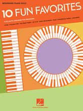 10 Fun Favorites by Various. For Piano/Keyboard. Beginning Piano Solo Songbook. Softcover. 24 pages. Published by Hal Leonard.

Fun and easy arrangements of 10 favorite tunes: Catch a Falling Star • Happy Birthday to You • The Hokey Pokey • I'd Like to Teach the World to Sing • I'm an Old Cowhand (From the Rio Grande) • Let It Be • Over the Rainbow • Star Wars (Main Theme) • Tomorrow • What a Wonderful World.