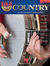 Country. (Banjo Play-Along Volume 2). By Various. For Banjo. Banjo Play Along. Softcover with CD. Guitar tablature. 40 pages. Published by Hal Leonard.

The Banjo Play-Along series will help you play your favorite songs quickly and easily with incredible backing tracks to help you sound like a bona fide pro! Just follow the banjo tab, listen to the demo track on the CD to hear how the banjo should sound, and then play along with the separate backing tracks. The melody and lyrics are included in the book in case you want to sing or to simply help you follow along. The CD is playable on any CD player and also is enhanced so Mac and PC users can adjust the recording to any tempo without changing the pitch! Each Banjo Play-Along pack features eight cream of the crop songs.

This volume includes: East Bound and Down • Flowers on the Wall • Gentle on My Mind • Highway 40 Blues • If You've Got the Money (I've Got the Time) • Just Because • Take It Easy • You Are My Sunshine.