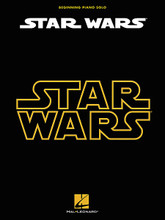 Star Wars for Beginning Piano Solo by John Williams. For Piano/Keyboard. Beginning Piano Solo Songbook. Softcover. 32 pages. Published by Hal Leonard.

Piano students will love these easy arrangements that will let them play the themes they recognize from all of the Star Wars movies! Ten songs in all: Across the Stars • Cantina Band • Duel of the Fates • The Imperial March (Darth Vader's Theme) • Luke and Leia • May the Force Be with You • Princess Leia's Theme • Star Wars (Main Theme) • The Throne Room • Yoda's Theme.