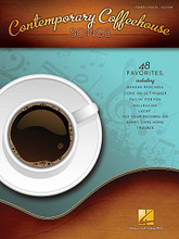 Contemporary Coffeehouse Songs by Various. For Piano/Vocal/Guitar. Piano/Vocal/Guitar Songbook. Softcover. 304 pages. Published by Hal Leonard.

A collection of nearly 50 songs from today's top singer/songwriters, including: Babylon • Banana Pancakes • Come On Get Higher • Don't Know Why • Fallin' for You • Hallelujah • I Will Follow You into the Dark • The Lazy Song • Lucky • Meet Virginia • Put Your Records On • Stay • Sunny Came Home • Trouble • The Way I Am • Wonderwall • and more.