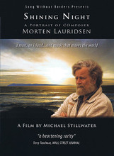 Shining Night - A Portrait of Composer Morten Lauridsen. Misc. DVD. Hal Leonard #SWB0200. Published by Hal Leonard.

A film by Michael Stillwater, 'a heartening rarity' (Wall Street Journal), 'Best Documentary' (DC Independent Film Festival)

Shining Night: A Portrait of Composer Morten Lauridsen, the first episode of the Song Without Borders series, In Search of The Great Song, is also the first documentary about the artist considered to be one of the greatest living choral composers. A National Medal of Arts recipient, named an “American Choral Master” by the National Endowment for the Arts, Lauridsen has achieved the status of the most frequently performed modern choral composer.

Featuring his music performed by vocal groups in America and Europe, the film gives the viewer a rare glimpse of his life and inspiration, derived from spending time in solitude in nature. Filmed in Los Angeles; San Francisco; Waldron Island, Washington; and Aberdeen, Scotland.