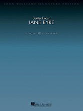 Suite from Jane Eyre. (Score and Parts). By John Williams. For Full Orchestra. John Williams Signature Orchestra. Published by Hal Leonard (HL.4490870).

1. Lowood

2. Reunion

3. To Thornfield.

Instrumentation:

- CONDUCTOR SCORE (FULL SCORE) 57 pages - PICCOLO 4 pages - FLUTE 1 8 pages - FLUTE 2 8 pages - OBOE 1 8 pages - OBOE 2 4 pages - BASSOON 1 8 pages

- BASSOON 2 4 pages - BB CLARINET 1 8 pages - BB CLARINET 2 8 pages - BB TRUMPET 1 1 page - BB TRUMPET 2 1 page - BB TRUMPET 3 1 page - F HORN 1 8 pages

- F HORN 2 4 pages - F HORN 3 4 pages - F HORN 4 4 pages - TROMBONE 1 3 pages - TROMBONE 2 3 pages - BASS TROMBONE 3 pages - TUBA 2 pages

- PERCUSSION SCORE 4 pages - PERCUSSION 1 2 pages - PERCUSSION 2 2 pages - TIMPANI 3 pages - PIANO/ORGAN 3 pages - HARP 8 pages - VIOLIN 1 8 pages

- VIOLIN 2 8 pages - VIOLA 8 pages - VIOLONCELLO 12 pages - CONTRABASS 4 pages