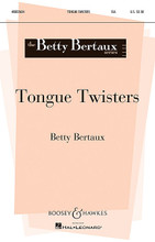 Tongue Twisters. (Betty Bertaux Series). By Betty Bertaux. For Choral (SSA). BH Betty Bertaux. 24 pages. Boosey & Hawkes #M051481729. Published by Boosey & Hawkes.
Product,54133,AC/DC - Guitar Signature Licks"