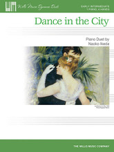 Dance in the City. (1 Piano, 4 Hands/Early Intermediate Level). By Naoko Ikeda. For 1 Piano, 4 Hands. Willis. Early Intermediate. 12 pages. Published by Willis Music.

Inspired by the Renoir painting La Danse a la Ville, this elegant, sublime waltz moves effortlessly between both parts. Gorgeously written and destined to be a studio favorite. Key: G Major.