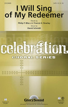 I Will Sing of My Redeemer by David Schmidt. For Choral (SATB). Glory Sound Celebration. Octavo. 12 pages. Published by GlorySound.

Uses: General, Easter, Youth Choir, Praise Team

Scripture: Galatians 3:13; Job 19:25

The best of something old and something new brings a powerful new treatment of a well-known hymn. Filled with energetic rhythmic punctuations, the jubilant theme calls for precision yet sets the spirit soaring. The exhilarating accompaniment propels the piece forward and the orchestration adds a thoroughly modern distinctive that will delight the audience and lift the presentation to new heights. Available separately: SATB, StudioTrax CD (Accomp/Split/Perf), Orchestration CD-ROM (Score & part for Trumpets 1-3, Trombones 1-3, Master Rhythm, Violin 1&2, Viola, Cello, Double Bass, Synth Brass reduction, Synth String reduction). Duration: ca. 4:01.

Minimum order 6 copies.