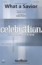 What a Savior by Laura Story. Arranged by James Koerts. For Choral (SATB). Glory Sound Celebration. Octavo. 12 pages. Published by GlorySound.

Uses: General, Lent, Youth Choir, Praise Team

Scripture: Psalm 43:4; I John 2:2; John 14:6; Psalm 23

An impacting contemporary worship song is given an effective choral setting in this quickly learned octavo. A solid piano accompaniment lays down a steady pulse while the gently syncopated theme acclaims the attributes of our Lord and Redeemer. God's mercy and his atoning sacrifice are major themes throughout this thoughtful selection. This popular selection will join young and old alike in a chorus of adoration and praise. Available separately: SATB, StudioTrax CD (Accomp/Split/Perf). Duration: ca. 3:58.

Minimum order 6 copies.