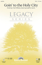 Goin' to the Holy City by Joseph M. Martin. For Choral (SSAA). Glory Sound. 12 pages. Published by GlorySound.

Uses: General, All Saints Day, Concert

Scripture: Revelation 21:2; Ezra 1:1-4

Beginning with the languid strains of a stunning low voice solo, and incorporating the traditional spiritual, “City Called Heaven,” this compelling anthem is a mixture of styles. The stately opening surrenders to a jazzy theme that is contagious in its “vibe” using the words almost as a rhythm instrument. The solo returns with choral backup, and the anthem ends with soulful exclamations celebrating the hope of heaven. Now available in three voicing options! Available separately: SATB, TTBB, SSAA, Rhythm Pack (Guitar, Bass, Drums), StudioTrax CD (Accompaniment, Split-Trax, Performance), Orchestration (Score & parts for Flute 1&2, Clarinet 1&2, Bassoon, Horn 1&2, Trumpets 1-3, Trombone 1&2, Bass Trombone/Tuba, Drum Set, Piano, Violin 1&2, Violin, Cello, Double Bass). Duration: ca. 3:14.

Minimum order 6 copies.