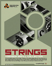 Reason - Strings Refill. Software. CD-ROM. Hal Leonard #991010005. Published by Hal Leonard.

Reason Strings ReFill lets you record a full string section and add it to your music, without hiring a 20-piece orchestra. This high-quality collection of real strings adds fresh flavors to the already powerful Reason program, with both solo instruments and ensemble material. The collection of sampler patches and Dr. REX loops will give your music the vibe that only real strings can provide. Try using one of the 288 Rex loops and add a few choice notes with the NN19 sampler patches – you'll experience a brand new side of Reason!