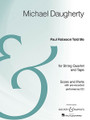 Paul Robeson Told Me. (String Quartet and Tape Archive Edition). By Michael Daugherty (1954-). For String Quartet, Tape. Boosey & Hawkes Chamber Music. Book with CD. Boosey & Hawkes #M051105922. Published by Boosey & Hawkes.

Instrumentation:

- SCORE 36 pages

- VIOLIN 1 12 pages

- VIOLIN 2 12 pages

- VIOLA 12 pages

- VIOLONCELLO 12 pages