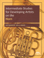 Intermediate Studies for Developing Artists on the French Horn. For Horn. Meredith Music Resource. Softcover. 48 pages. Published by Meredith Music.

This text covers every possible style appropriate to an intermediate book for brass. It includes music from the 14th century up to the beginning of the twentieth century from dozens of countries, including original compositions that mimic many historic styles. The musical selections outside the standard repertoire compare well in quality to the more famous works and have unique elements that increase students musical vocabulary.

Includes: challenging and rewarding music in a comfortable range for students with braces • musical exercises to teach phrasing • lip slur exercises • great music used to make practicing feel effortless and enriching.