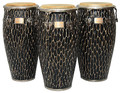 Original Series 11 inch Master Hand-Crafted Quinto. (with Single Stand). For Percussion. Tycoon. General Merchandise. Hal Leonard #MTCHC110BC/S. Published by Hal Leonard.

The top choice of Tycoon Percussion artists, the Master Handcrafted Series Congas are constructed of carefully selected aged Siam Oak with an extra wide belly for deep bass tones and crisp highs. Each drum is hand carved by a master craftsman resulting in deep textured patterns, where no two drums are ever exactly the same. Their wide tuning range with water buffalo skin heads are perfect for live or studio use. Sturdy and comfortable die-cast handle makes transport easy. Basket stands are included. Bags and Tycoon Percussion's rubber conga protectors are also available.