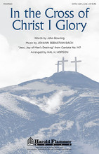 In the Cross of Christ I Glory by Johann Sebastian Bach (1685-1750). Arranged by Hal H. Hopson. For Choral (SATB). Harold Flammer. Octavo. 12 pages. Published by Shawnee Press.

Uses: Lent, Holy Week

Scripture: Galatians 6:14

One of the most recognized melodies in the classical repertoire is given new purpose in this excellent masterwork adaptation. The beloved Jesu, Joy of Man's Desiring is reset with new text ideal for Holy Week or Lenten observances. Hopson's sensitive arrangement is faithful to the artistry of the original. Violin and cello parts included. Duration: ca. 3:08.

Minimum order 6 copies.