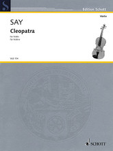 Cleopatra, Op. 34. (Solo Violin). By Fazil Say. For Violin. Schott. Softcover. 12 pages. Schott Music #VLB154. Published by Schott Music.
Product,54399,Chamber Music No. 5