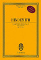 Chamber Music No. 5, Op. 36/4. (Study Score). By Paul Hindemith (1895-1963). For Chamber Ensemble (Study Score). Schott. Softcover. 102 pages. Schott Music #ETP1467. Published by Schott Music.