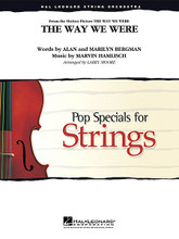 The Way We Were by Marvin Hamlisch, Alan Bergman, and Marilyn Bergman. Arranged by Larry Moore. For Orchestra, String Orchestra (Score & Parts). Pop Specials for Strings. Grade 3-4. Published by Hal Leonard.

The musical world continues to celebrate the life of composer Marvin Hamlisch and his legacy of musical treasures. The Way We Were remains one of his most beloved, now available in this new setting for string orchestra.

Instrumentation:

- BASS 1 page

- VIOLIN 1 1 page

- VIOLIN 2 1 page

- VIOLIN 3 (VIOLA TREBLE CLEF) 1 page

- VIOLA 1 page

- CELLO 1 page

- FULL SCORE 8 pages

- PERCUSSION 1 page

- PIANO 2 pages