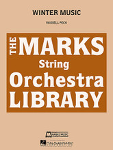 Winter Music by Russell Peck. For Orchestra, String Orchestra (Score & Parts). Easy Music For Strings. Grade 2. Published by Hal Leonard.

From the pen of respected composer and humanitarian, Russell Peck, Winter Music is a distinctive work for younger players in three contrasting movements. Designed specifically to meet the needs of developing players, it is an ideal performance choice for contest and festival use.

Instrumentation:

- VIOLIN 1 2 pages

- VIOLIN 2 2 pages

- VIOLA 2 pages

- CELLO 2 pages

- BASS 2 pages

- FULL SCORE 8 pages