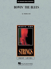 Bowin' the Blues by Thomas May. For Orchestra, String Orchestra (Score & Parts). Easy Music For Strings. Grade 1. Published by Hal Leonard.

Great fun for all with this blues tune that effectively introduces the difference between F-sharp and F-natural for violins and violas, and C-sharp and C natural for all instruments. Let your group jam their hearts out on this great ensemble teaching piece.

Instrumentation:

- FULL SCORE 4 pages

- VIOLIN 1 1 page

- VIOLIN 2 1 page

- VIOLA 1 page

- CELLO 1 page

- BASS 1 page