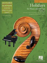 Holidays for Piano and Strings (Volume 2 - Cello). Arranged by Leonard Slatkin. For String Orchestra (Cello). Easy Music For Strings. Grade 2. 12 pages. Published by Hal Leonard.

The newest series from Hal Leonard for young players brings the unique talents of “America's Conductor” Leonard Slatkin to school orchestra programs. His latest holiday collection is once again a great opportunity to feature student pianists with their school string orchestra. Always fresh and inventive, Leonard's arrangements bring a new style of holiday programming that's interesting and educational, and has great appeal to players and audiences.

This volume includes: A Czech Christmas; Festival of Lights; O Holy Night; O Tannenbaum; Of Kings and Ships; Of Kings, Saints and Pigs; Singing Angels; Sleigh Ride; Three Lights; Watchmen at Coventry; Pastorale.

Also available for $5.99 each:

04490923 Violin 1

04490924 Violin 2

04490925 Violin 3 (Vla TC)

04490926 Viola

04490927 Cello

04490928 Bass

04490929 Piano ($8.99)

04490930 Percussion.