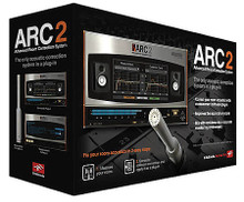 ARC 2.0 (Advanced Room Correction System). Software. Hal Leonard #BOX-AC2-0001. Published by Hal Leonard.

ARC (Advanced Room Correction) System is the first acoustic room correction system in a DAW plug-in for MAC/PC. It consists of a professionally calibrated measurement microphone, measurement software, and a multi-platform plug-in, designed to correct acoustical problems in any mixing environment. ARC features Audyssey MultEQ® technology, which measures sound information througout the listening area in various zones of the room, then combines the information to provide an accurate representation of the room's acoustical problems. The plug-in then corrects for both time and frequency response problems more effectively and efficiently than any other room correction EQ on the market. Features: revolutionary Audyssey MultEQ® technology to improve clarity, stereo imaging and frequency response • sonically “treat” your room so you can finally trust the sound of your studio • easy to set-up and use • may be used in multiple environments and on the road. Includes: calibrated measurement mic • measurement software • multi-platform correction plug-in.