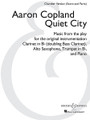 Quiet City (Chamber Version Archive Edition). By Aaron Copland (1900-1990). Arranged by Christopher Brellochs. For Chamber Ensemble. Boosey & Hawkes Chamber Music. 44 pages. Boosey & Hawkes #M051105892. Published by Boosey & Hawkes.

Instrumentation:

- SCORE 28 pages

- CLARINET 4 pages

- ALTO SAX 5 pages

- TRUMPET 4 pages

- PIANO 12 pages