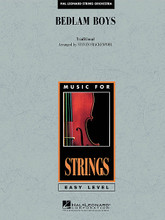 Bedlam Boys by Traditional. Arranged by Steven Frackenpohl. For Orchestra, String Orchestra (Score & Parts). Easy Music For Strings. Grade 2. Published by Hal Leonard.

Here's an old British fiddling tune that makes a great ensemble piece for younger players. Simple meter changes, diatonic lines, and repeated 16th-note figures make this lively folk dance number a good choice for teaching and performance.

Instrumentation:

- FULL SCORE 8 pages

- VIOLIN 1 2 pages

- VIOLIN 2 2 pages

- VIOLIN 3 (VIOLA TREBLE CLEF) 2 pages

- VIOLA 2 pages

- CELLO 2 pages

- BASS 2 pages