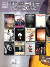 Top Hits of 2012 by Various. For Guitar. Easy Guitar. Softcover. Guitar tablature. 56 pages. Published by Hal Leonard.

A dozen of the year's biggest blockbusters expertly arranged for easy guitar with tab: Drive By • Glad You Came • I Won't Give Up • It Will Rain • Moves like Jagger • Paradise • Payphone • Someone like You • Stronger (What Doesn't Kill You) • A Thousand Years • We Are Young • What Makes You Beautiful.