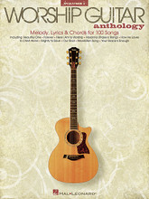 The Worship Guitar Anthology - Volume 1 by Various. For Guitar. Guitar Collection. Softcover. 176 pages. Published by Hal Leonard.

This collection contains melody, lyrics & chords for 100 contemporary favorites, such as: Beautiful One • Forever • Here I Am to Worship • Hosanna (Praise Is Rising) • How He Loves • In Christ Alone • Mighty to Save • Our God • Revelation Song • Your Grace Is Enough • and dozens more.