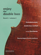 Enjoy the Double Bass. (Volume 4 (Thumb Positions)). For Double Bass. Boosey & Hawkes Chamber Music. Softcover. 175 pages. Bote & Bock #M202523162. Published by Bote & Bock.

Exciting and comprehensive double bass method offering studies from the very beginning up to the most advanced levels of double bass playing. CD includes performances, piano accompaniments, and printable PDF scores.