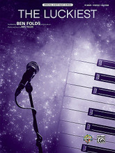 The Luckiest by Ben Folds. For Piano/Vocal/Guitar. Artist/Personality; Piano/Vocal/Chords; Sheet; Solo. Piano Vocal. Pop; Wedding. 6 pages. Alfred Music Publishing #37224. Published by Alfred Music Publishing.

This is the officially licensed sheet music for the romantic ballad from Ben Folds' 2001 album, Rockin' the Suburbs. The song has become extremely popular for performance at wedding ceremonies. This authentic piano/vocal transcription faithfully reflects the album version, and optional guitar chord fingerings are also included.