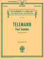 Telemann - 4 Sonatas for Flute and Piano. (Schirmer's Library of Musical Classics Volume 1767-B). By Georg Philipp Telemann (1681-1767). For Flute, Piano Accompaniment. Woodwind. Softcover with CD. 44 pages. Published by G. Schirmer.

These classic Schirmer flute publications are now available with an accompaniment CD for rehearsal.