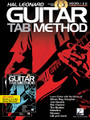 Hal Leonard Guitar Tab Method - Books 1 & 2 Combo Edition. For Guitar. Guitar Tab Method. Softcover with CD. Guitar tablature. 80 pages. Published by Hal Leonard.

The First and Only Beginning Guitar Method of Its Kind!

This is the guitar method students and teachers have been waiting for. Learn single notes with riffs like “Day Tripper” and “Crazy Train,” power chords with classics by AC/DC and the Who, strumming with songs from Neil Young and Nirvana, and much more. The method's unique, well-paced, and logical teaching sequence will get students playing more easily than ever before, and music from popular artists like The Beatles, Jimi Hendrix and Led Zeppelin will keep them playing and having fun.

This special Combo Edition includes Books 1 and 2 of the series, two audio CDs, plus tons of bonus material! Perfect for both acoustic and electric players.