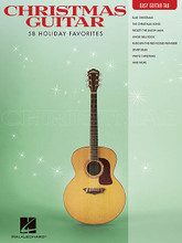 Christmas Guitar. (Easy Guitar Tab). By Various. For Guitar. Easy Guitar. Softcover. Guitar tablature. 144 pages. Published by Hal Leonard.

A huge collection of more than fifty Christmas tunes in accessible easy guitar arrangements with notes and tablature. Includes: Blue Christmas • Christmas Time Is Here • Frosty the Snow Man • Happy Xmas (War Is Over) • I Saw Mommy Kissing Santa Claus • Jingle-Bell Rock • Little Saint Nick • The Most Wonderful Time of the Year • Rudolph the Red-Nosed Reindeer • Santa Baby • Sleigh Ride • White Christmas • and more.