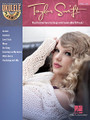 Taylor Swift. (Ukulele Play-Along Volume 23). By Taylor Swift. For Ukulele. Ukulele Play-Along. Softcover with CD. 64 pages. Published by Hal Leonard.

The Ukulele Play-Along series will help you play your favorite songs quickly and easily, with incredible backing tracks to help you sound like a bona fide pro! Just follow the written music, listen to the CD to hear how the ukulele should sound, and then play along with the separate backing tracks. The melody and lyrics are included in the book in case you want to sing, or to simply help you follow along. The CD is playable on any CD player, and also enhanced so Mac & PC users can adjust the recording to any tempo without changing the pitch! Each Ukulele Play-Along pack features eight cream-of-the-crop, quintessential songs.

Includes these tunes from Taylor: Crazier • Fearless • Love Story • Mean • Our Song • Teardrops on My Guitar • White Horse • You Belong with Me.