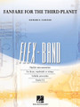 Fanfare for the Third Planet by Richard L. Saucedo. For Concert Band (Score & Parts). FlexBand. Grade 2-3. Published by Hal Leonard.

Adapted from his popular work for concert band, Richard Saucedo has created a great-sounding version for flexible instrumentation. Written completely in one tempo,

Instrumentation:

- CONDUCTOR SCORE (FULL SCORE) 20 pages

- PERCUSSION 1 2 pages - PERCUSSION 2 1 page - TIMPANI 2 pages - MALLET PERCUSSION 2 pages - PT.1 - BB CLARINET/BB TRUMPET 2 pages - PT.1 - VIOLIN 2 pages

- PT.2 - EB ALTO SAXOPHONE 2 pages - PT.3 - BB CLARINET 2 pages - PT.3 - BB TENOR SAXOPHONE 2 pages - PT.3 - EB ALTO SAX/ALTO CLAR. 2 pages - PT.3 - F HORN 2 pages

- PT.3 - VIOLIN 2 pages - PT.3 - VIOLA 2 pages - PT.4 - BB TENOR SAX/BAR. T.C. 2 pages - PT.4 - F HORN 2 pages - PT.4 - TROMBONE/BAR. B.C./BSN. 2 pages

- PT.4 - CELLO 2 pages - PT.5 - BB BASS CLARINET 1 page - PT.5 - TROMBONE/BAR. B.C./BSN. 1 page - PT.5 - BARITONE T.C. 1 page - PT.5 - CELLO 1 page - PT.5 - TUBA 1 page

- PT.5 - STRING/ELECTRIC BASS 1 page - PT.1 - FLUTE 2 pages - PT.1 - OBOE 2 pages - PT.2 - BB CLARINET/BB TRUMPET 2 pages - PT.2 - VIOLIN 2 pages- PT.5 - EB BARITONE SAXOPHONE 1 page.