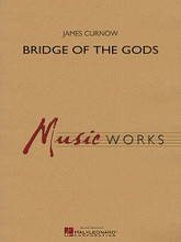 Bridge of the Gods by James Curnow. For Concert Band, Symphonic Band (Score & Parts). MusicWorks Grade 5. Grade 5. Published by Hal Leonard.

Commissioned by the Oregon Symphonic Band in Portland, Bridge of the Gods is a dramatic three-movement symphonic poem presenting the colorful legend told by the Native American Klickitatst about the origins of the volcanic mountains of the Cascade range and legendary bridge. The first movement (“Saghalie”) pays tribute to the powerful chief of all gods and is based on a majestic fanfare theme. The second movement captures the beauty of the maiden “Loowit,” with haunting flute and English horn solos accompanied by soft chanting voices. The final movement, “Tanmahawis,” utilizes stark clusters, jagged melodic fragments, and rhythmic percussive energy as it depicts the destruction of the mighty bridge. Dur: 8:50

Recorded by the Oregon Symphonic Band – Michael Burch-Pesses, conductor.

Instrumentation:

- PICCOLO 3 pages - FLUTE 1 4 pages - FLUTE 2 4 pages - OBOE 1 4 pages - OBOE 2 (ENGLISH HORN) 4 pages - BASSOON 1 3 pages - BASSOON 2 3 pages - BB CLARINET 1 4 pages

- BB CLARINET 2 4 pages - BB CLARINET 3 4 pages - BB BASS CLARINET 3 pages - BB CONTRA BASS CLARINET 3 pages - EB ALTO SAXOPHONE 1 4 pages - EB ALTO SAXOPHONE 2 4 pages

- BB TENOR SAXOPHONE 4 pages - EB BARITONE SAXOPHONE 3 pages - BB TRUMPET 1 3 pages - BB TRUMPET 2 3 pages - BB TRUMPET 3 3 pages - F HORN 1 3 pages - F HORN 2 3 pages

- F HORN 3 3 pages - F HORN 4 3 pages - TROMBONE 1 3 pages - TROMBONE 2 3 pages - TROMBONE 3 3 pages - EUPHONIUM IN TREBLE CLEF 3 pages - EUPHONIUM IN BASS CLEF 3 pages

- TUBA 3 pages - STRING BASS 3 pages - PERCUSSION 1 3 pages - PERCUSSION 2 3 pages - TIMPANI 3 pages - MALLET PERCUSSION 1 4 pages - MALLET PERCUSSION 2 4 pages

- FULL SCORE 44 pages.