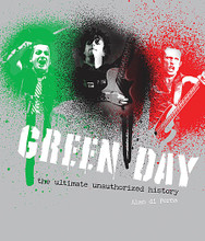 Green Day - The Unauthorized Illustrated History. Book. Hardcover. 194 pages. Published by Hal Leonard.

Formed in California's East Bay in 1987 by a 15-year-old guitar player named Billie Joe Armstrong and his bass-playing friend Mike Dirnt (later joined by drummer Tre Cool), Green Day has risen from the Bay Area's underground rock scene to become one the world's most popular bands. Lauded for bringing punk rock to the masses, Green Day's remarkable rise from teenage garage band to multi-platinum artists is documented here for the first time to coincide with the band's 25th anniversary. Author and frequent Guitar World contributor Alan di Perna, who has interviewed Green Day's three members several times, offers readers and fans a complete band history, from their formation and first gigs in Berkeley, California, and signing to the Lookout! label through their highs and lows, eight studio releases (including the opening salvo 39/Smooth, the door-opening Dookie, the less well-received Warning, and more), the critically acclaimed Broadway show American Idiot, and their latest recording and film efforts. Di Perna's revealing text is accompanied by more than 300 visuals, including concert and candid off-stage photography, gig posters and handbills, 7-inch picture sleeves, rare vinyl, backstage passes, and more, all presented in a stunningly designed package.