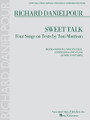 Richard Danielpour - Sweet Talk by Richard Danielpour (1956-). For Cello, Piano, Soprano, Contrabass (Score & Parts). Vocal Collection. 40 pages. Associated Music Publishers, Inc #AMP8213. Published by Associated Music Publishers, Inc.

Four songs on texts by Toni Morrison. The lyrics are an attempt to evoke both the meaning of and the passion in our desire for Paradise. For Soprano, Violoncello, Contrabass, and Piano.