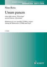 Unum Panem. (from the cantata Mysterium). By Nino Rota (1911-1979). TTBB. Schott. 6 pages. Schott Music #C54020. Published by Schott Music.
Product,54972,Oceana - Vocalist